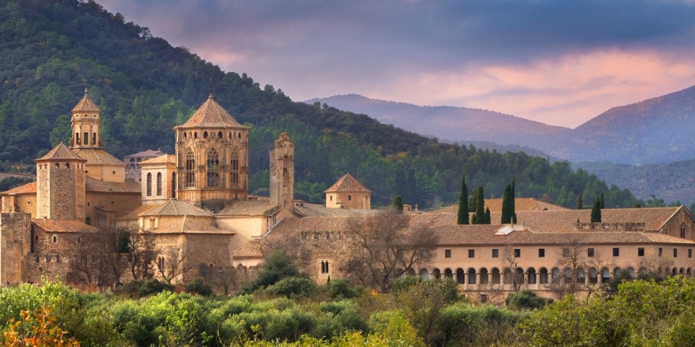 Monasterio de Poblet en el Paraje Natural de Interés Nacional de Poblet/Josep M. Palau Riberaygua