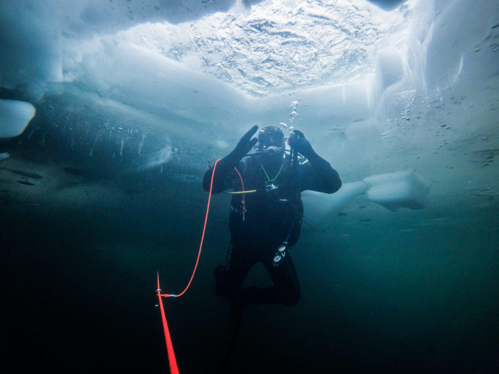 Los talleres para bucear bajo el hielo se organizan en Vall de Núria / Scuba Alegre